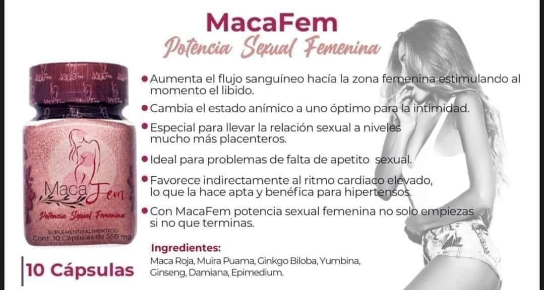 MacaFem Potencia Sexual Femenina